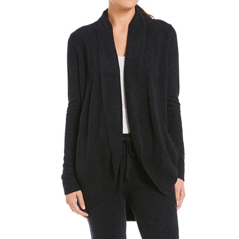 Barefoot Dreams CozyChic Lite Bamboo Circle Lounge Open Front Cartigan XS/S